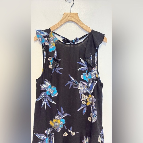 Free People Summer in Tulum Sleeveless Floral Printed Tunic , sz medium - Picture 7 of 10